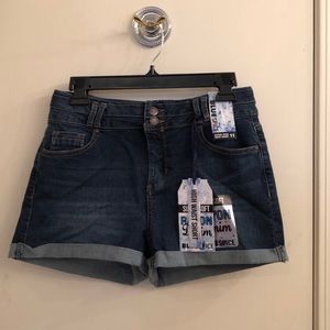 jean shorts - high waisted